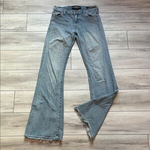 Lucky Brand Olivia Flare leg jeans size 25 long tall